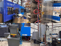 Cable Tie Injection Molding Auction (Previously Bulk Bid, Now Individual lots) - (2) '23 Sumitomo 605-Ton All-Electrics, Molds, and Auxiliary