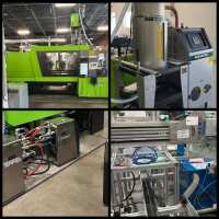 2023 Engel Victory 400-Ton 2-Shot Injection Molding Cell w/ Engel Robot, Novatec & Temptek Auxiliaries