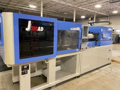 JSW J110AD, 110 Ton All Electric Injection Molding Press, New in 2010