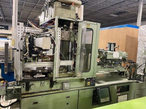 Nissei TD100R18ASE, 100 Ton Vertical Injection Molding Press