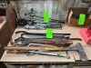 Assorted Hand Tools, to Include Pipe Wrenches, Crow Bars, Etc.