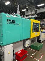 Arburg 320 Ton Injection Molding Press w/Integrated Arburg Robot, New in 2015