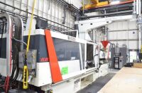 Milacron 505 Ton All Electric Injection Molding Press, New in 2014