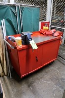 Kennedy 2-Door 6-Drawer Tool Cart with Vise and Misc. Contents