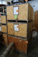 (2) Crates of Mark IV Extruder Heads and Crate of Misc. Parts