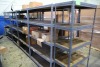 Lot of (9) Steel Shelves