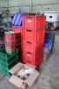 Lot of Assorted Size Plastic Bins - 2