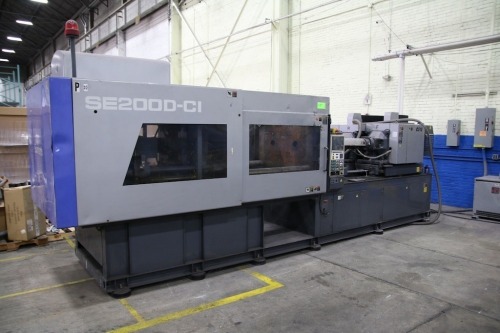 Sumitomo 220 Ton 2-Shot All Electric Injection Molding Machine