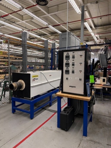 CM Furnaces 1200&deg;C, 3-Zone Split Horizontal Tube Furnace w/ Hammond Power Solutions 45 kVA Transformer