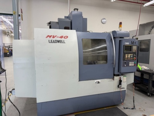 Leadwell CNC Vertical Machining Center, New in 2006