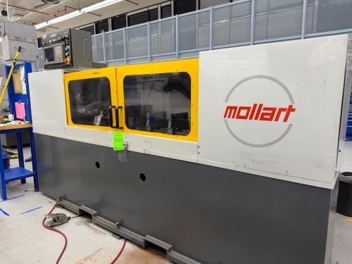 Mollart CNC Twin Spindle Gun Drill w/AEC Portable Chiller