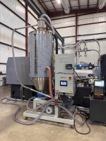 Dri-Air 4-Bed Portable Desiccant Dryer w/Hopper on Casters w/(2) Dri-Air VR-19-20 Vacuum Receivers, New in 2023
