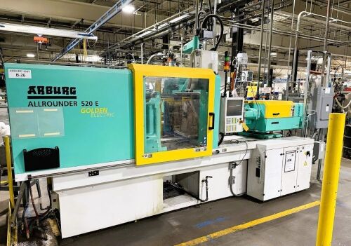 Arburg 165 Ton All Electric Injection Molding Press, New in 2017