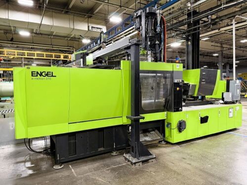 Engel 310 Ton 2-Shot Injection Molding Press, New in 2016