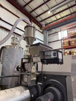 Maguire Volumetric Color Feeder, w/MPM-2 Pre-Mixer & Drawer Magnet