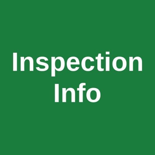 Inspection Info