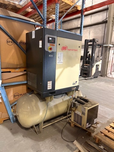 Ingersoll Rand Air Compressor w/Tank & Air Dryer