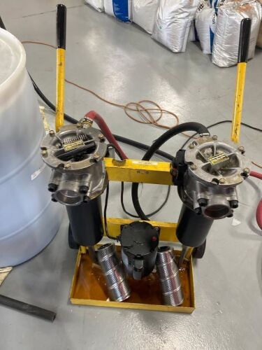 Parker Majestic Parker Filtration Hydraulic Fluid Filter Cart, Located in Barrington, IL