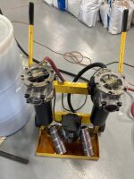Parker Majestic Parker Filtration Hydraulic Fluid Filter Cart, Located in Barrington, IL