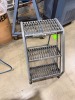 Lot of (2) Rolling Step Stands - 2