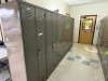 Lot of Gray Single-Tier Employee Lockers - 3