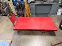 Uline Hydraulic Scissor Lift Table Cart