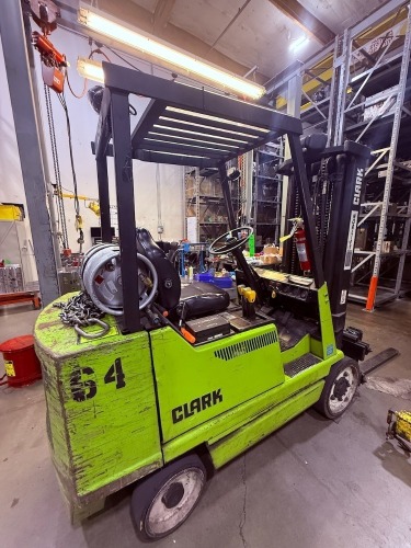 Clark 5,000 lb. Capacity Forklift