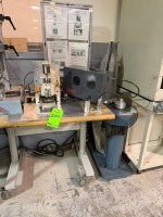 Heat Stake Workstation w/Pneumatic Fixture and Dust Collector