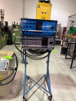 DME Lot of (2) Smart Series Hot Runner Controller Mainframes on Rolling Stand