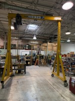Contrx 3 Ton Portable Gantry Crane w/Electric Chain Hoist