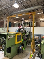 1 Ton Portable A-Frame Gantry Crane w/Trolley and Chain Hoist