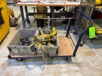 Platform Cart w/Lifting Eyes and Slings