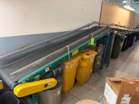 ACSI Powered Belt Conveyor w/Gravity Roller Conveyor Line