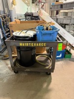 Maintenance Cart w/Oil Drum and Transfer Pump