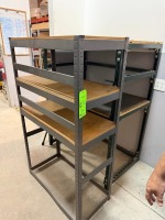 Lot of (2) Steel Shelving Units
