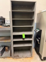 Steel Open-Front Shelving Cabinet