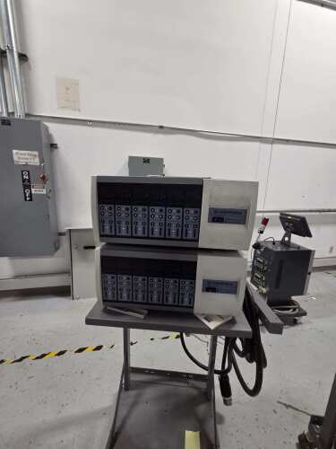 Gammaflux Hot Runner Controller Mainframes on Rolling Stand