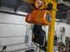 Spanco 1 Ton Portable A-Frame Gantry Crane w/Electric Chain Hoist - 9