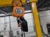 Spanco 1 Ton Portable A-Frame Gantry Crane w/Electric Chain Hoist - 10