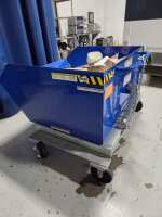 2020 Vestil 2,000 lb Forklift Dump Hopper Container Or Tote