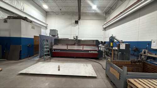 Waterjet Corporation DX.612 SUPREMA CNC Water Jet Cutting System, New in 2016 *Located in Chesterfield, MI